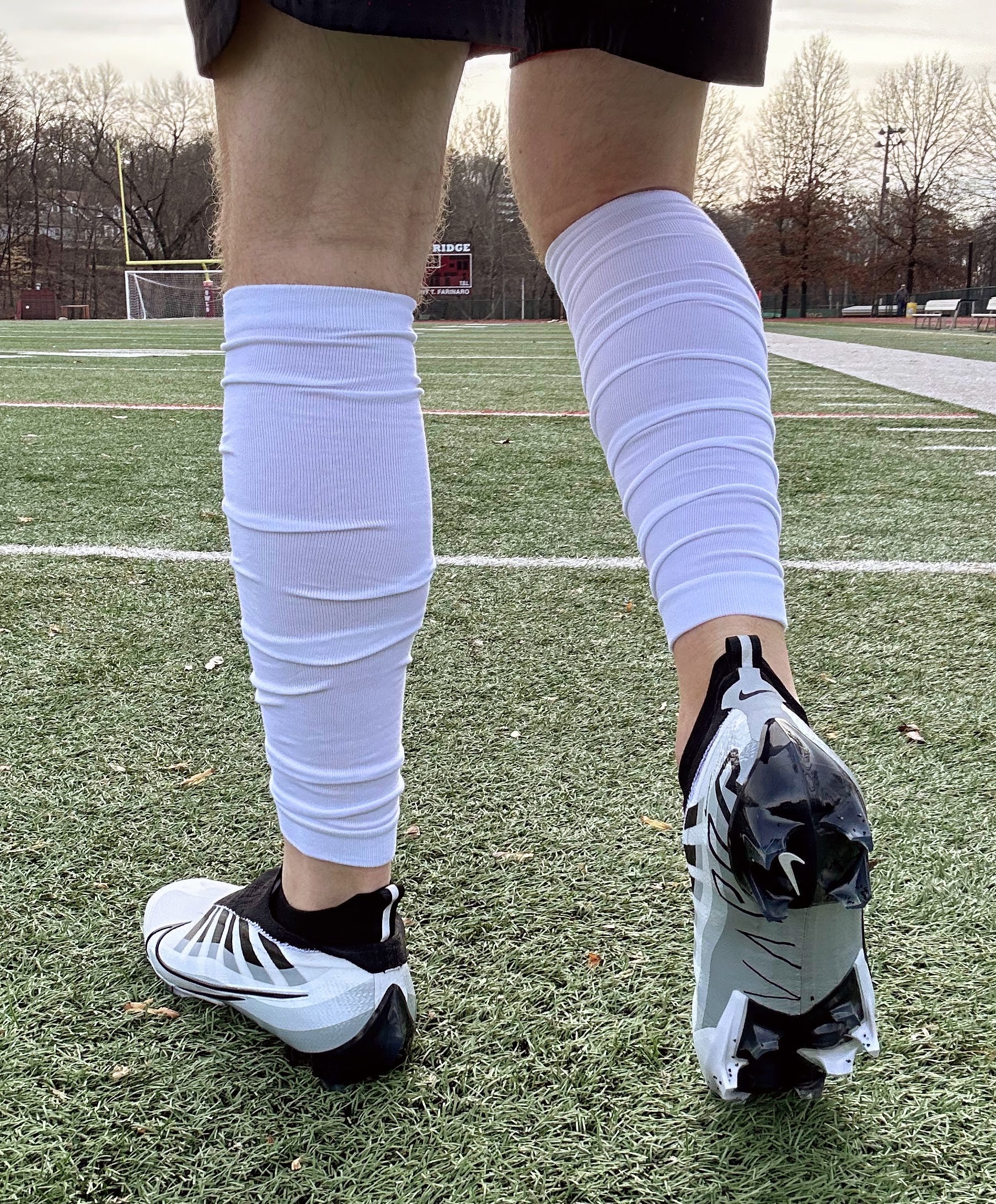 White Soccer Leg Sleeve – FUTBLR
