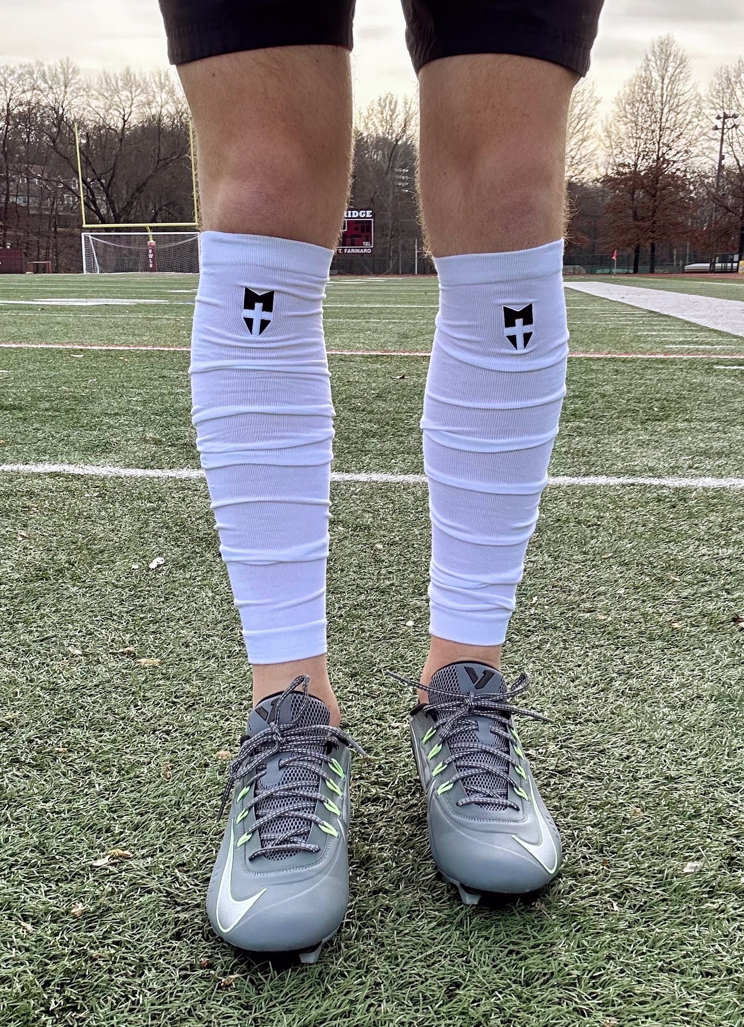 Football sock leg outlet sleeve